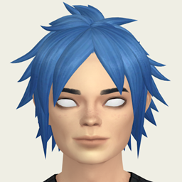 (Gorillaz) 2D Hair project image