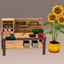 table workbench  Decorative logo