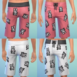Grim Bunny Swimshorts Set project image