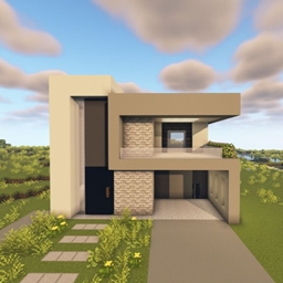 My minecraft modern house #1 (Acchivements ON) logo
