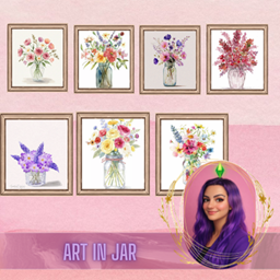 Art in Jar logo