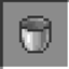 Bucket from copper logo
