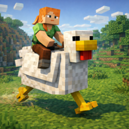 rideable chicken [ Achievements Friendly ] logo