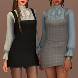 Meet Me in Paris Collection - Dress with Shirt logo