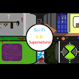 Sci-Fi V.S. TheSupernatural logo