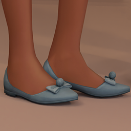 Meet Me in Paris Collection - Flats with Ribbons logo