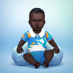 Infant jumpsuit logo