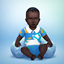 Infant jumpsuit logo