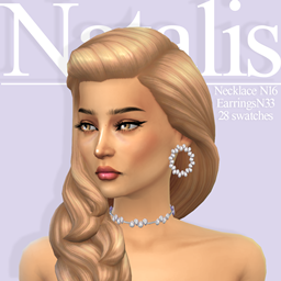 Necklace N16, EarringsN33ⁿᵃᵗᵃˡⁱˢ