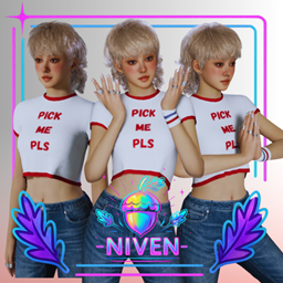 "Pick Me" T-Shirt F logo