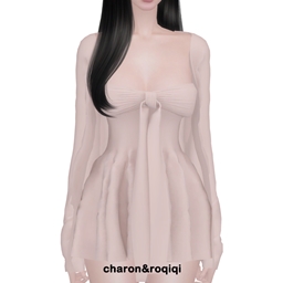 [charon&roqiqi]white water dress