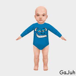 Infant jumpsuit 02 logo