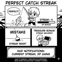 Perfect Catch Streak   Scaling XP System logo