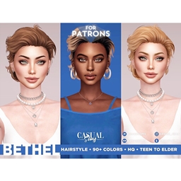 Casual Sims - Bethel Hairstyle - Females project image