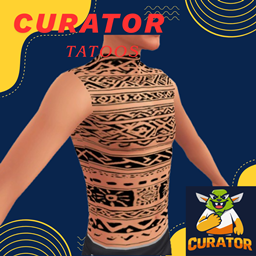 Curator Fullround Tattoo CFT001 - Base game compatible logo