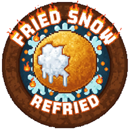 Fried Snow: Refried logo