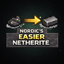 Nordic's Easier Netherite logo