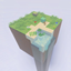Mega Dirt Block Skyblock Challenge logo