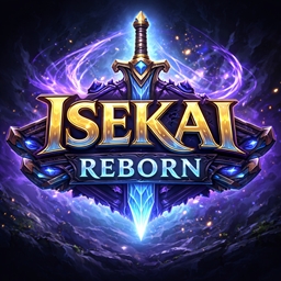 Overpowered Isekai Hero logo