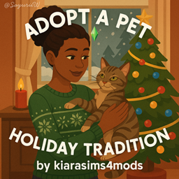 Adopt a Pet Tradition by kiarasims4mods - Tradução PTBR
