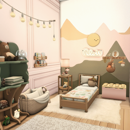 Whimsy Toddler Bedroom
