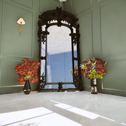 Gothic Floor Mirror logo