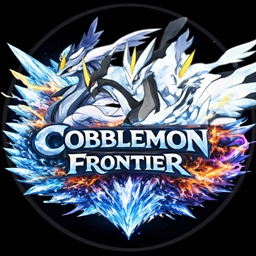 Cobblemon Frontier Ideal Black and Verity White logo