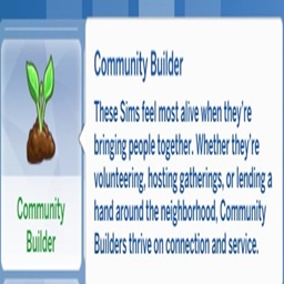 kiarasims Community Builder Trait / translation spanish by Monisims ...