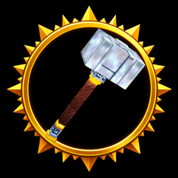 Miner's hammers logo