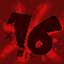 x16 Pixellated Ballisticblood logo