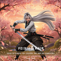 USAGI - Feixiao Hair - PACK - 2 hairs logo