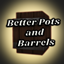 Better Pots and Barrels logo