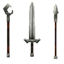 Unfinished Weapons logo