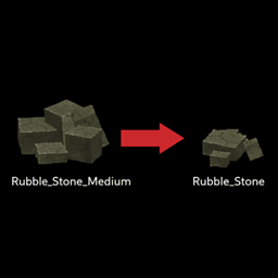 Salvageable Rubble logo