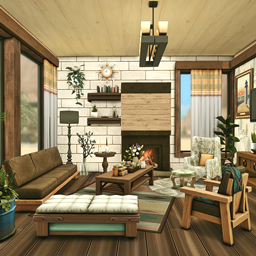 Cozy Rustic 2 - Living Room logo