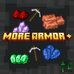 More Armor + | New Armors, Tools & Ores logo