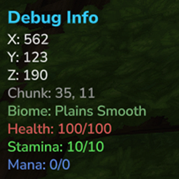 Simple Debug Info Hud project image