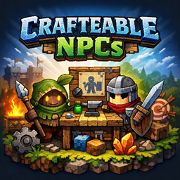 Crafteable Custom Merchant NPCs logo