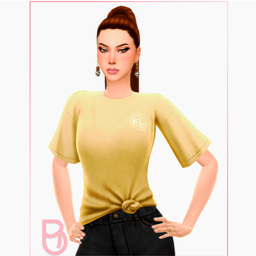 Woman Tee - Leaf - Version 2 project image