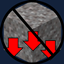 No Falling Underground Gravel logo