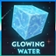 Glowing Water At Night logo