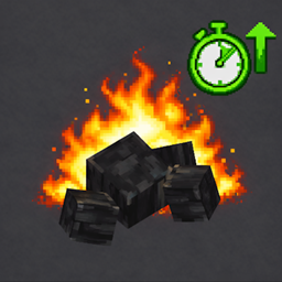Charcoal Burns Longer logo