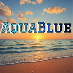 Blue water colour varient logo