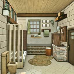 Cozy Rustic 2 - Bathroom logo