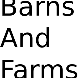 Barns + Farm logo