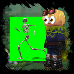 ​1/5000 Chance for Running Skeleton Every Second