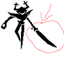 The Roaring Knights Blade logo