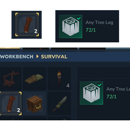 a 1 Log 2 sticks logo