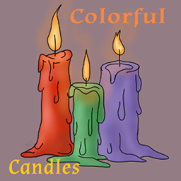 Colorful Candles logo