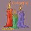 Colorful Candles logo
